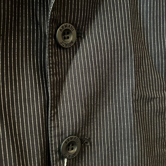 ARMANI TEEN PINSTRIPE BLAZER - Picture 4 of 7